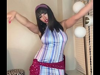 أميرة علي: عايزه اخون جوزي الخول معاك-رقص و دلع و شرمطه - كلام حلو سافل يهيج Bellydance Striptease and dirty talk