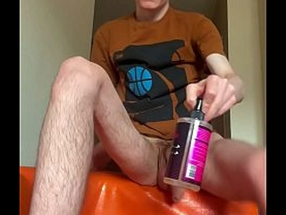 Wrapping Both Hands Around My Huge Cock To Jerk Off